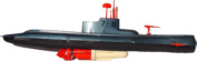 Battery operated submarine